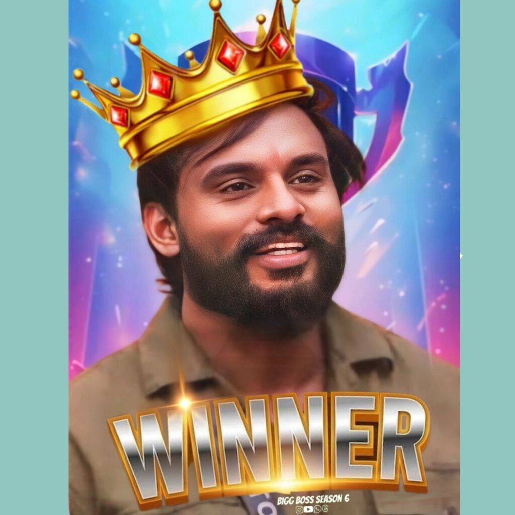 Bigg Boss Malayalam Season 6 Winner